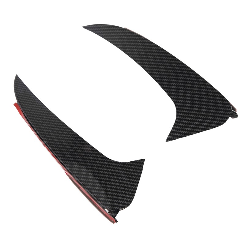 2 Pcs Rear Bumper Spoiler Air Vent Cover Lower Air