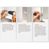Gedotec Pressure Catch Door Damper TIP-ON 956A1004 Long Version with