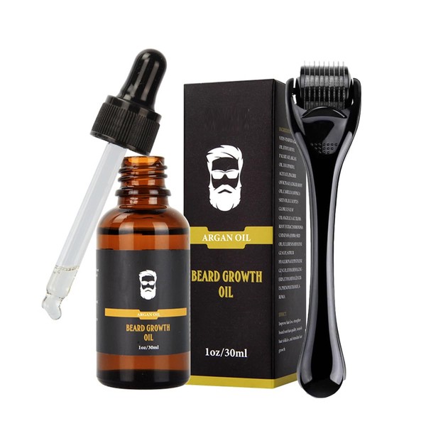 Beard Growth Kit-Beard Kit for Men/Beard Growth Oil, 0.5 mm