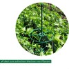 Set of 3 (round, plastic) in green, diameter: 40 cm,