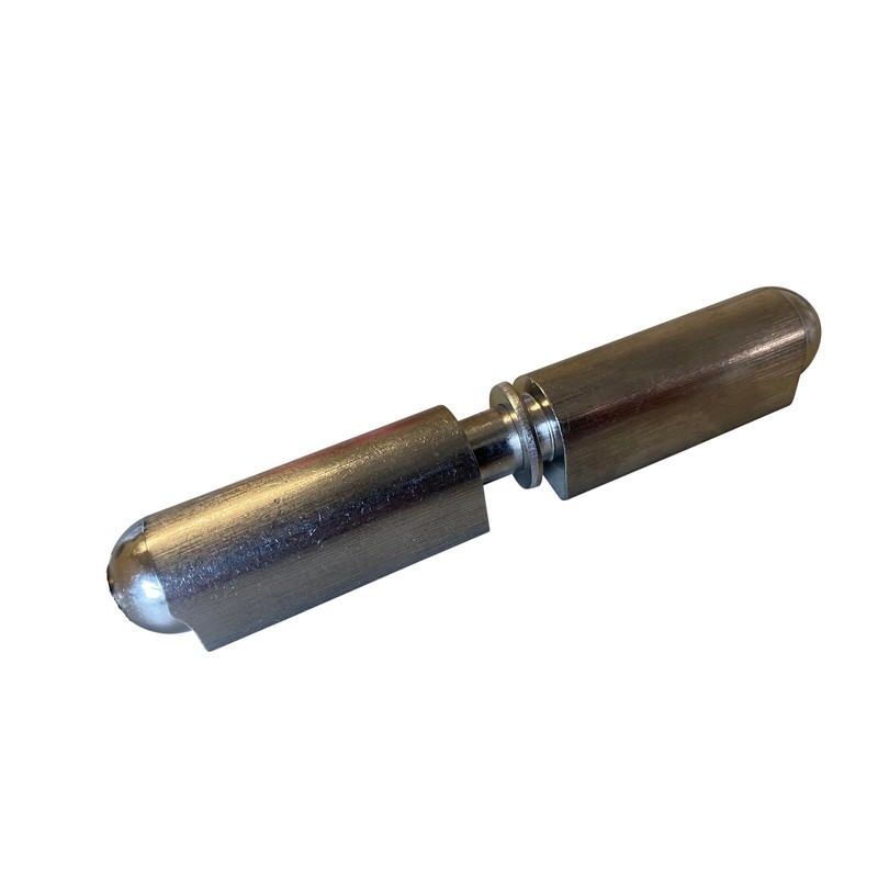 Weld-On 6" Stainless Steel Bullet Hinge (No Zerk)