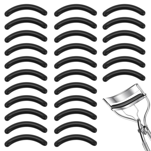 300 PCS Eyelash Curler Refills, Silicone Rubber Eye Lash Curler