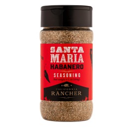 NEW - Habanero Santa Maria Seasoning (Kosher Salt, Habanero Pepper, Garlic, and Herbs). Great for Chops, Flank steak, Chicken, all meat, and Burgers. Bold Steakhouse Flavor with a kick. No MSG, Gluten Free, 6.5oz
