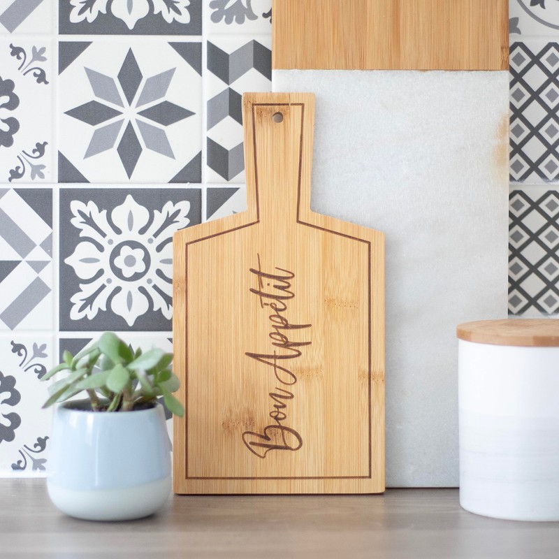 Something Different Wholesale Bon Appétit Bamboo Serving Board - Durable