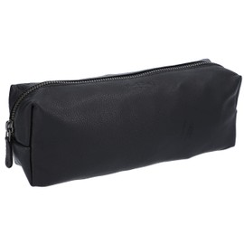 Gusti Ingemar Leather Pencil Case Black Leather