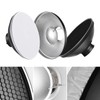 Andoer 30cm/11.8in Standard Reflector Beauty Dish Bowens Mount with White