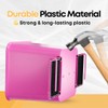 Car Trash Can for Vehicles Leakproof Compact Garbage Bin w/