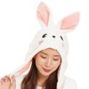 SAZAC White Rabbit Onesie Cap