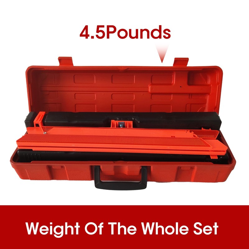 LunaSync Warning Triangles with Carry Case, 3 Pack Safety Triangles,