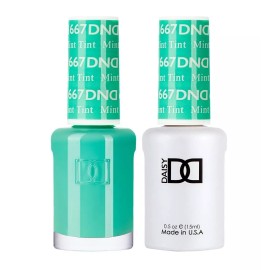 DND DUO Matching Gel & Lacquer #667 - Mint Tint