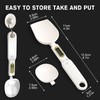 3T6B Digital Spoon Scale Electronic Measuring Spoon with 2 Replaceable