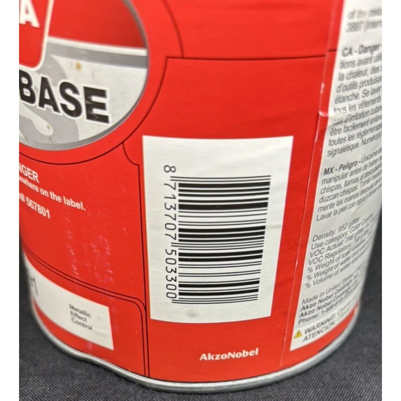 AkzoNobel Wanda Base Wandabase 1911 Metallic Effect Control #567801 Quart