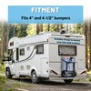 JMTAAT New RV Bumper Mount Tote Tank Carrier Secure Tank