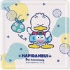 Sanrio Characters SAN175-346 Hapidanbui 5th Anniversary Water Absorption Coaster, Approx.
