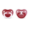 NUK Orthodontic Pacifier, Girl, 6-18 Months, 2-Pack