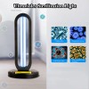 Unbranded Ultraviolet Sterilization Germicidal Light Home Black Ozone Disinfection Lamp