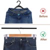 Pants Hangers Non Slip Bottoms Pants Skirt Clips Keep Shape