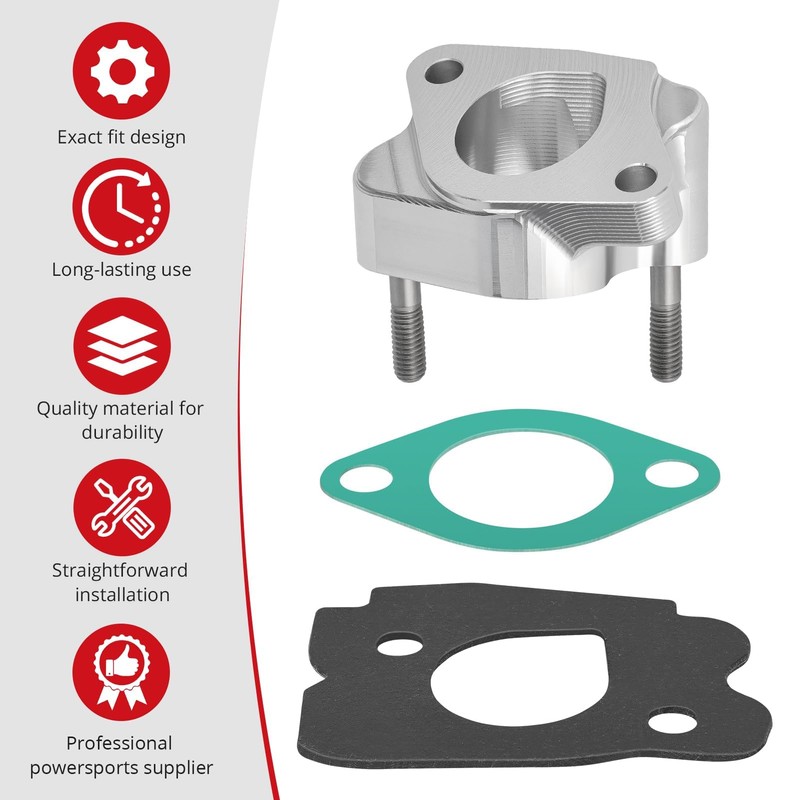 JAVIK Upgraded CNC Carburetor Spacer Joint Intake Manifold For Yamaha
