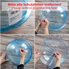 HMF 46735 Hemisphere Acrylic with Brim, DIY Acrylic Cover, Diameter