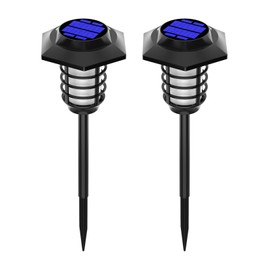 Solar Garden Lights Outdoor Waterproof Landscape Lighting Torches Garden Lights Inserted Lawn Lights