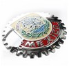 Premium Mirror Chrome Red ISO 9001 Mexico Eagle Flag Grill