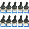 CESFONJER 10 SPDT Mini Miniature Toggle Switch, On/Off 2 Pin