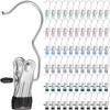 Yinder 150 Pcs Boot Hangers Clips Laundry Hooks Hanging Stainless