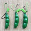 Acerich 3 Pack Edamame Keychain Fidget Toys - Squeeze-a-Bean Puchi