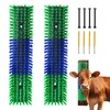 Livestock Scratch Brush With 8 Screws，Animal Back Scratching Brush for