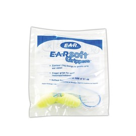 3M 3M 312-6001 E-A-Soft Grippers Corded Earplugs, OSFA Blue