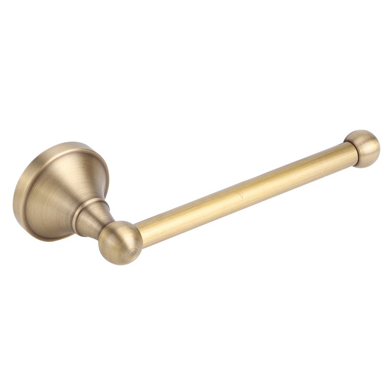 Retro Brass Stainless Steel Wall Mount Toilet Bathroom Tissue Roll