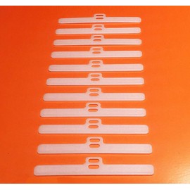 STANDARD VERTICAL BLIND TOP HANGERS (TO SUIT 5" WIDE SLATS, 50 HANGERS)