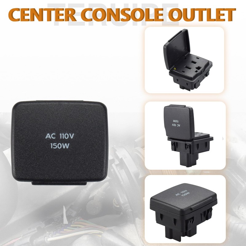 BC3Z-19N236-A Socket Assembly for Ford Lincoln Center Console Rear AC