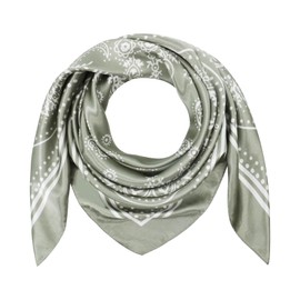 vimate Headscarf for Women - 35 Inch Square Silk Feel Satin Scarf Silk Scarf for Hair Wrapping and Sleeping at Night, 2 pack-d