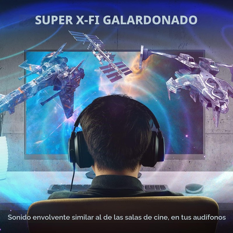 Sound Blaster X1 – Amplificador USB DAC 24‑bit/96kHz con Super