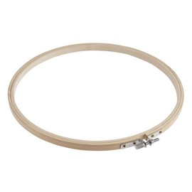 Bamboo Embroidery Hoop - Cross Stitch Sewing Flower Ring - Size Choice 4" - 14" (9" (23cm))