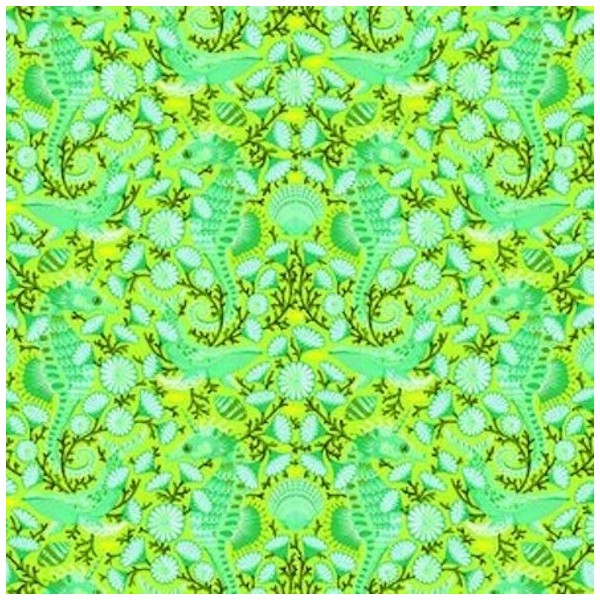 Tula Pink FreeSpirit Sea Stallion Seaglass Zuma Fabric 1/2 YD
