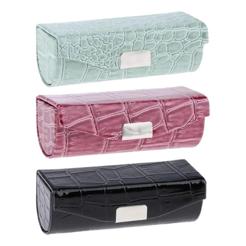 3 Fundas De Piel Marrón Oscuro Y Negro Y Verde