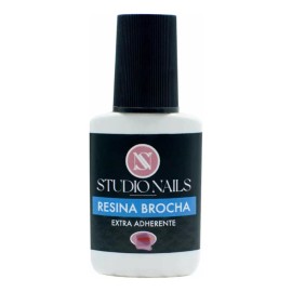 Studio Nails Resina Extra Adherente En Brocha Para Uñas Pegamento