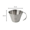 Zenker 44993 1 Litre Stainless Steel Jug with Handle