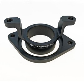 NC-17 Gyro Adapter Steering Rotor System for MTB and Dirt Bike, Black