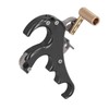 Bow Release Aids Aluminum Alloy Sensitivity Adjustable 4 Fingers Compound