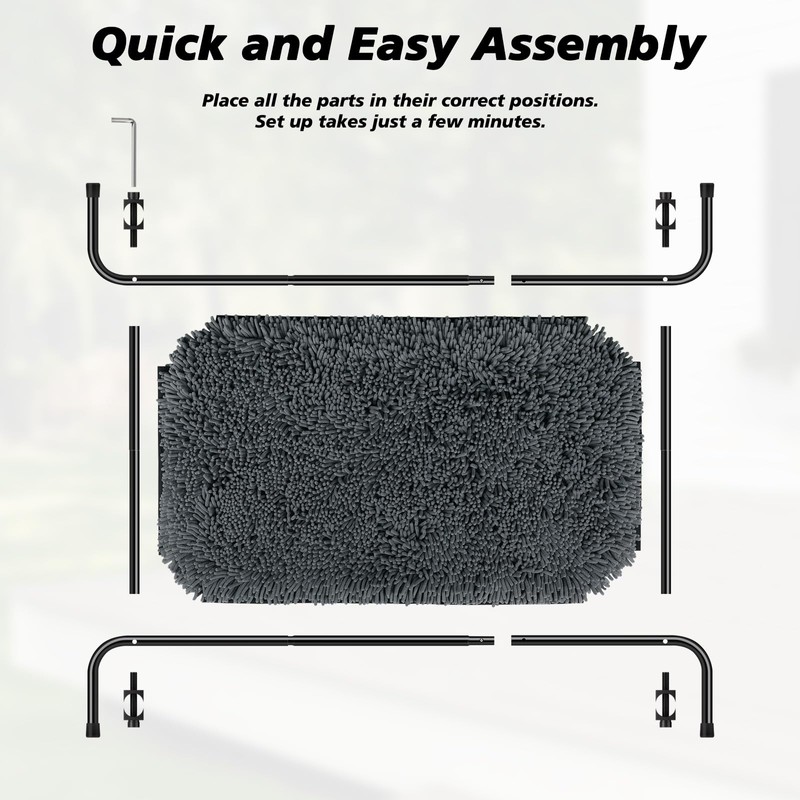 狗嗅探垫，17英寸x 21英寸狗嗅探互动喂食游戏无聊，益智玩具鼓励自然觅食技能和缓解压力小型/中/大型狗