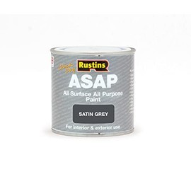 Rustins All Surface All Purpose Paint Grey 250ml