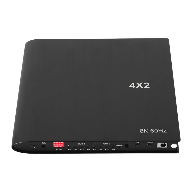 4x2 HD Multimedia Interface Switch Professional 8K 60Hz Plug and