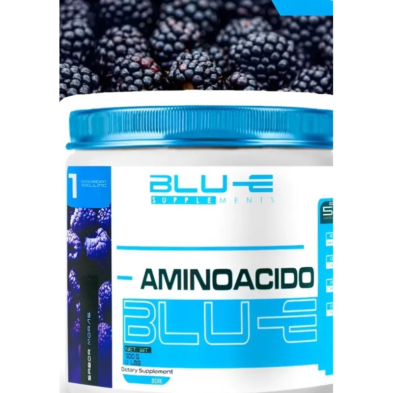 Aminoácidos Bcaas Glutamina D-mon Blue 1kg Varios Sabores