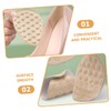 FOMIYES 8pairs High-heel Inserts Comfortable Metatarsal Pads Non-skid Heel Cushion