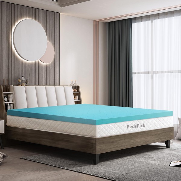 BedsPick Mattress Topper, Foam Mattress Pad, Single Bed Toppers,Dorm Room