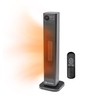Comfort Zone Oscillating Tower Space Heater with Remote Control for