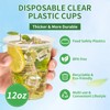 YEEHAW YEEHAW 12 oz Plastic Cups, 300 Pack - Clear
